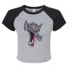 Women's Micro Rib Raglan Baby Tee Thumbnail