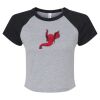 Women's Micro Rib Raglan Baby Tee Thumbnail
