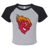 Women's Micro Rib Raglan Baby Tee Thumbnail
