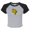 Women's Micro Rib Raglan Baby Tee Thumbnail