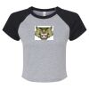 Women's Micro Rib Raglan Baby Tee Thumbnail