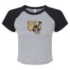 Women's Micro Rib Raglan Baby Tee Thumbnail