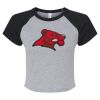 Women's Micro Rib Raglan Baby Tee Thumbnail