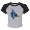 Women's Micro Rib Raglan Baby Tee Thumbnail