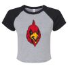 Women's Micro Rib Raglan Baby Tee Thumbnail