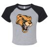 Women's Micro Rib Raglan Baby Tee Thumbnail