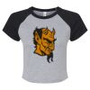 Women's Micro Rib Raglan Baby Tee Thumbnail