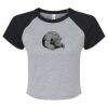 Women's Micro Rib Raglan Baby Tee Thumbnail