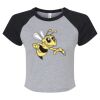 Women's Micro Rib Raglan Baby Tee Thumbnail