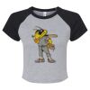 Women's Micro Rib Raglan Baby Tee Thumbnail
