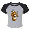 Women's Micro Rib Raglan Baby Tee Thumbnail