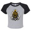 Women's Micro Rib Raglan Baby Tee Thumbnail