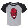 Women's Micro Rib Raglan Baby Tee Thumbnail