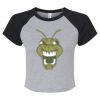 Women's Micro Rib Raglan Baby Tee Thumbnail