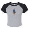 Women's Micro Rib Raglan Baby Tee Thumbnail