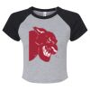 Women's Micro Rib Raglan Baby Tee Thumbnail