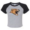 Women's Micro Rib Raglan Baby Tee Thumbnail