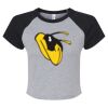 Women's Micro Rib Raglan Baby Tee Thumbnail
