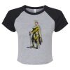 Women's Micro Rib Raglan Baby Tee Thumbnail