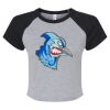 Women's Micro Rib Raglan Baby Tee Thumbnail