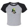 Women's Micro Rib Raglan Baby Tee Thumbnail