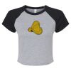 Women's Micro Rib Raglan Baby Tee Thumbnail