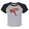 Women's Micro Rib Raglan Baby Tee Thumbnail