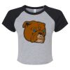 Women's Micro Rib Raglan Baby Tee Thumbnail