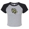 Women's Micro Rib Raglan Baby Tee Thumbnail
