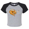 Women's Micro Rib Raglan Baby Tee Thumbnail