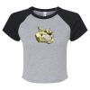 Women's Micro Rib Raglan Baby Tee Thumbnail