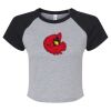 Women's Micro Rib Raglan Baby Tee Thumbnail