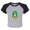 Women's Micro Rib Raglan Baby Tee Thumbnail