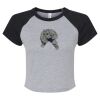 Women's Micro Rib Raglan Baby Tee Thumbnail