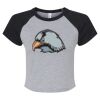 Women's Micro Rib Raglan Baby Tee Thumbnail