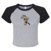 Women's Micro Rib Raglan Baby Tee Thumbnail