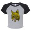 Women's Micro Rib Raglan Baby Tee Thumbnail