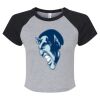 Women's Micro Rib Raglan Baby Tee Thumbnail