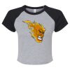 Women's Micro Rib Raglan Baby Tee Thumbnail