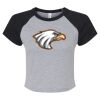 Women's Micro Rib Raglan Baby Tee Thumbnail
