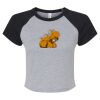 Women's Micro Rib Raglan Baby Tee Thumbnail