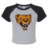 Women's Micro Rib Raglan Baby Tee Thumbnail