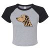 Women's Micro Rib Raglan Baby Tee Thumbnail