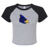 Women's Micro Rib Raglan Baby Tee Thumbnail