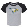 Women's Micro Rib Raglan Baby Tee Thumbnail