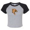 Women's Micro Rib Raglan Baby Tee Thumbnail