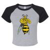 Women's Micro Rib Raglan Baby Tee Thumbnail