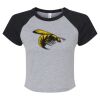 Women's Micro Rib Raglan Baby Tee Thumbnail