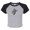 Women's Micro Rib Raglan Baby Tee Thumbnail