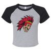 Women's Micro Rib Raglan Baby Tee Thumbnail